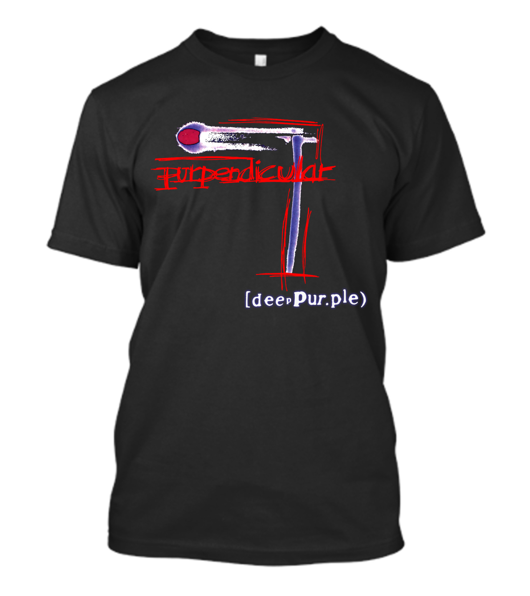 Perpendicular Deep Purple 22 P T-Shirt
