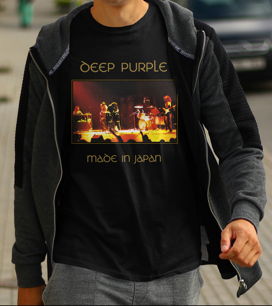 Deep Purple Made In Japan Live Concert Performance T-Shirt