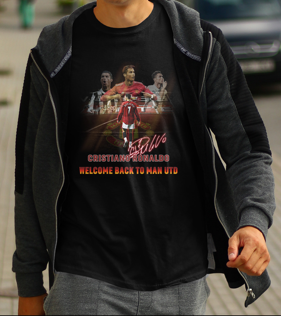 Cristiano Ronaldo Welcome Back To Man Utd T-Shirt