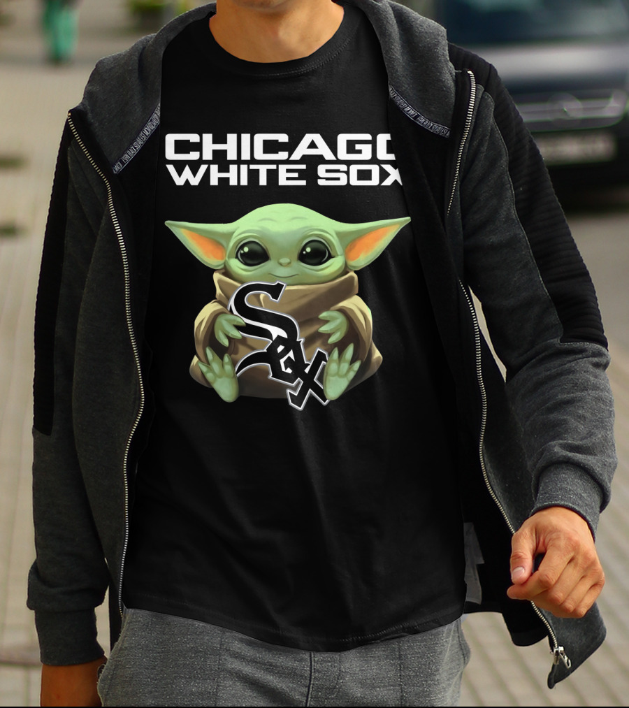 Chicago White Sox Baby Yoda Sox T-Shirt