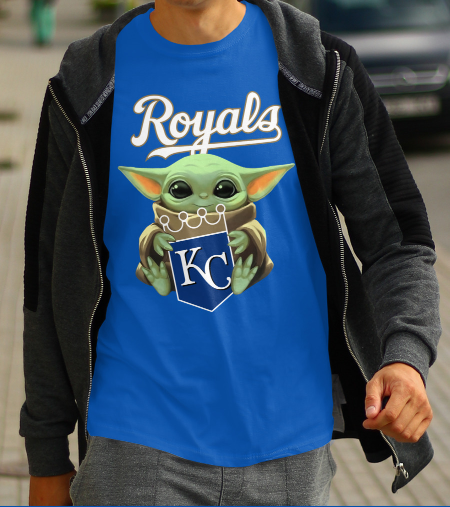 Baby Yoda Royals KC T-Shirt