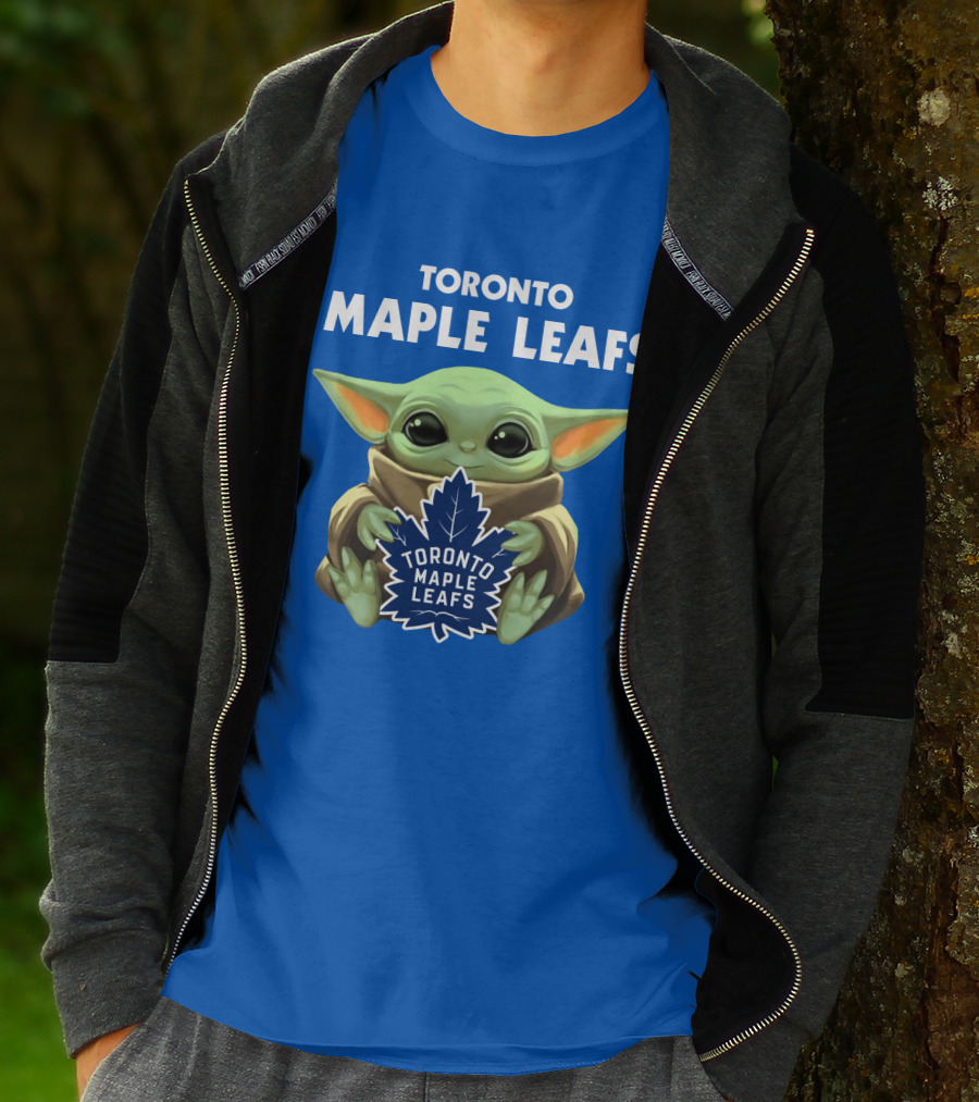 Toronto Maple Leafs Baby Yoda T-Shirt