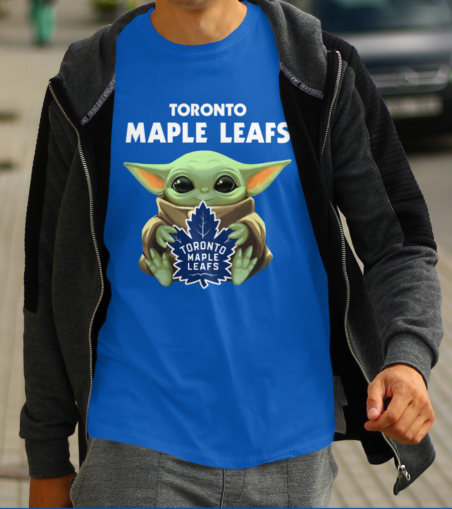 Toronto Maple Leafs Baby Yoda T-Shirt