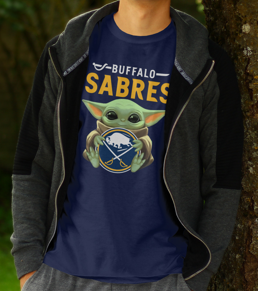 Buffalo Sabres Baby Yoda T-Shirt