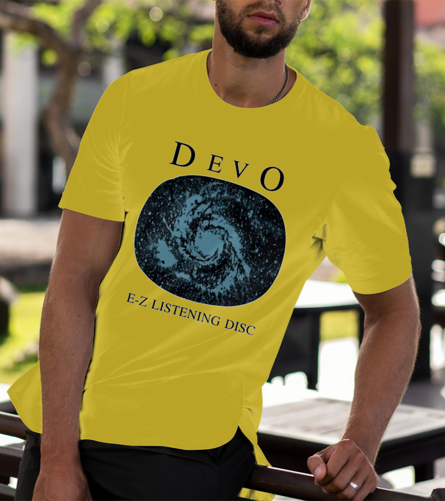 DEVO E-Z Listening Disc Spiral T-Shirt