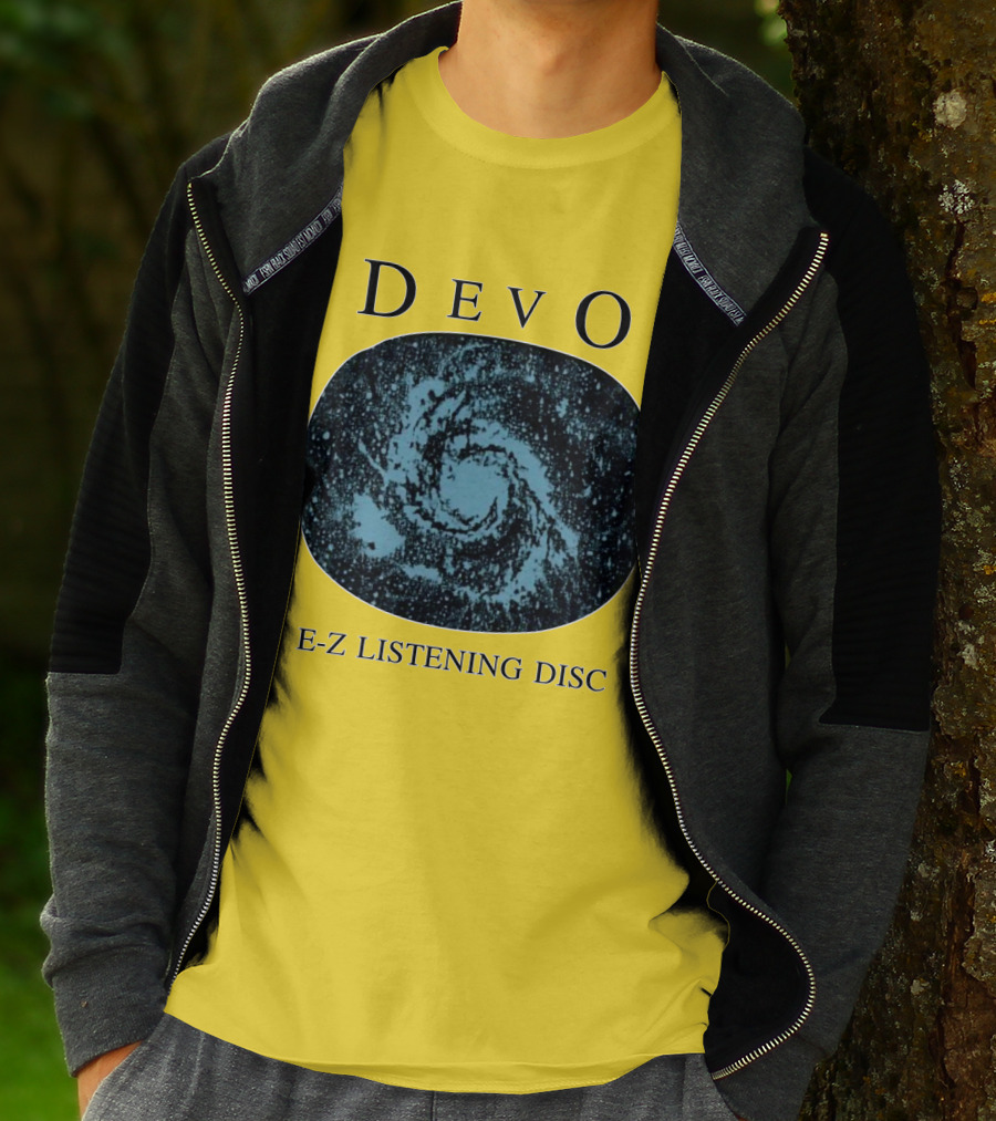 DEVO E-Z Listening Disc Spiral T-Shirt