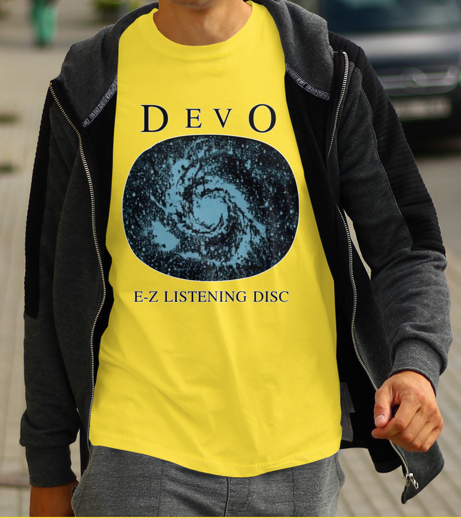 DEVO E-Z Listening Disc Spiral T-Shirt