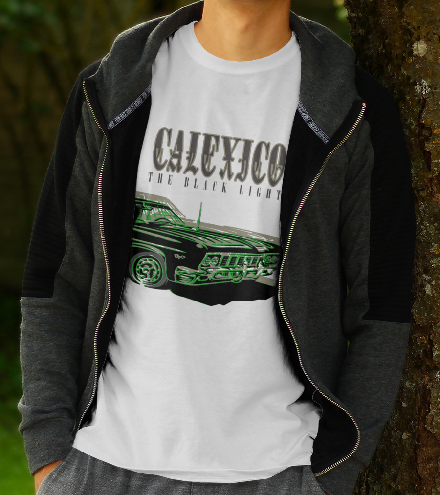 Calexico The Black Light Classic Car T-Shirt