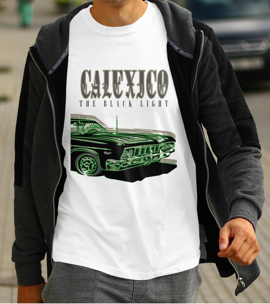 Calexico The Black Light Classic Car T-Shirt