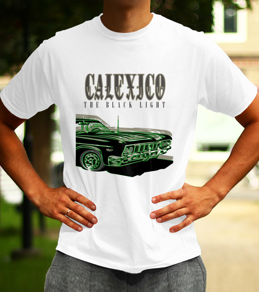Calexico The Black Light Classic Car T-Shirt