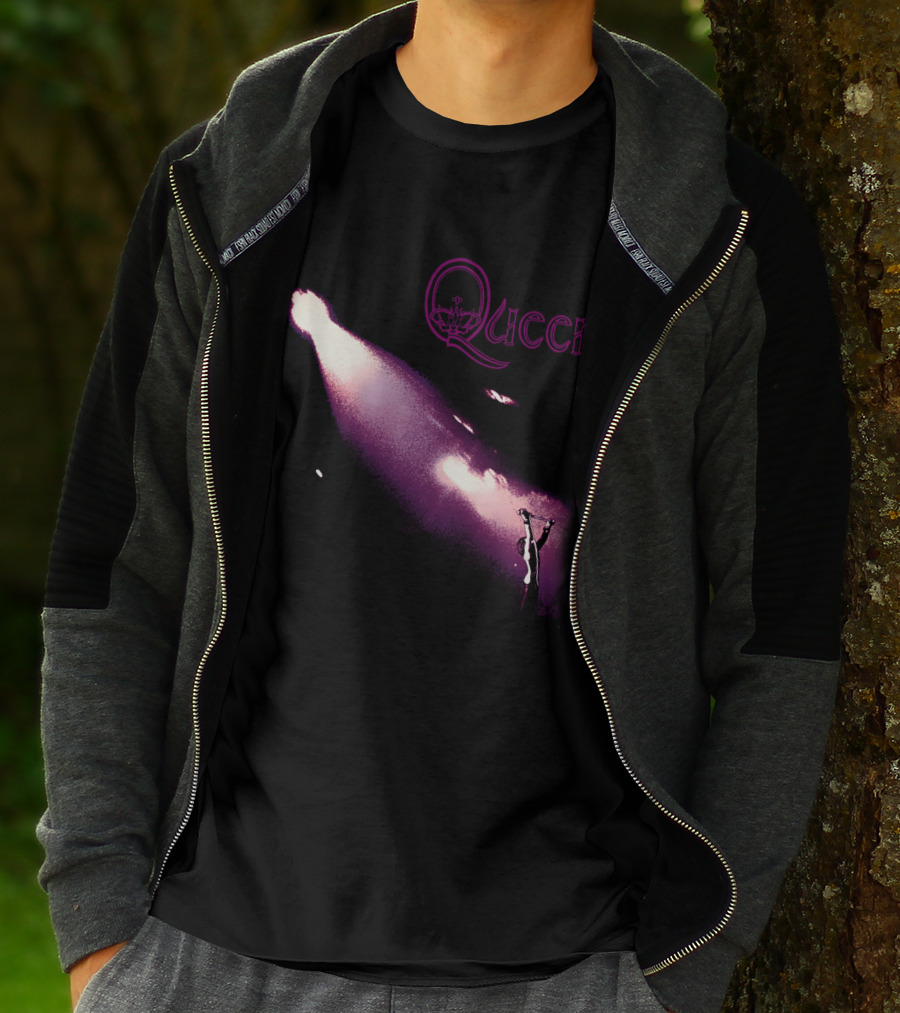 Queen Purple Stage Performance Iconic Band T-Shirt