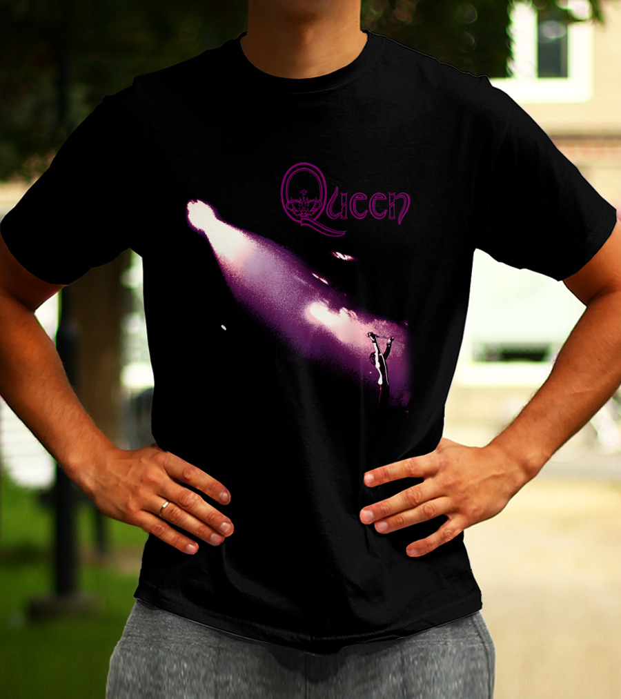 Queen Purple Stage Performance Iconic Band T-Shirt