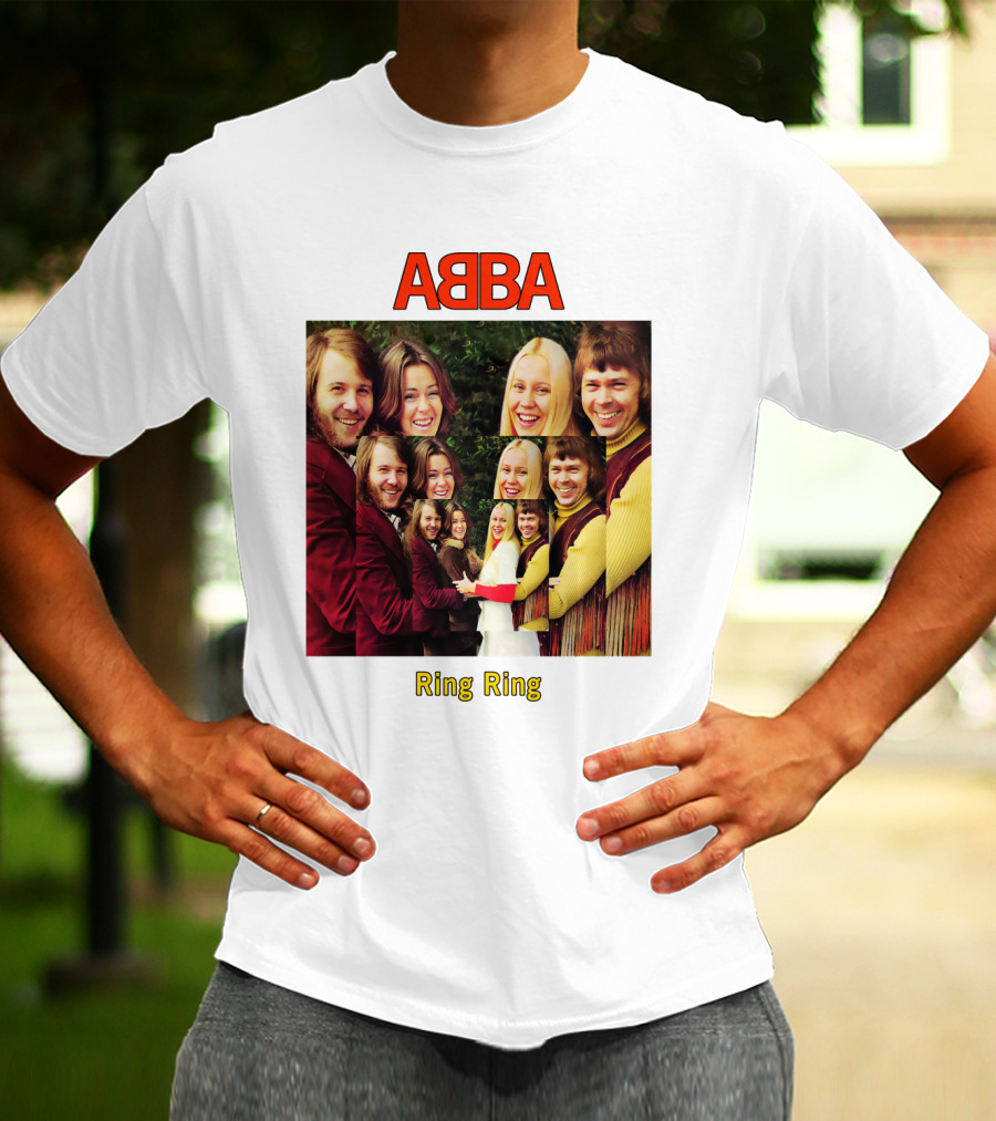 ABBA Ring Ring Album Cover T-Shirt