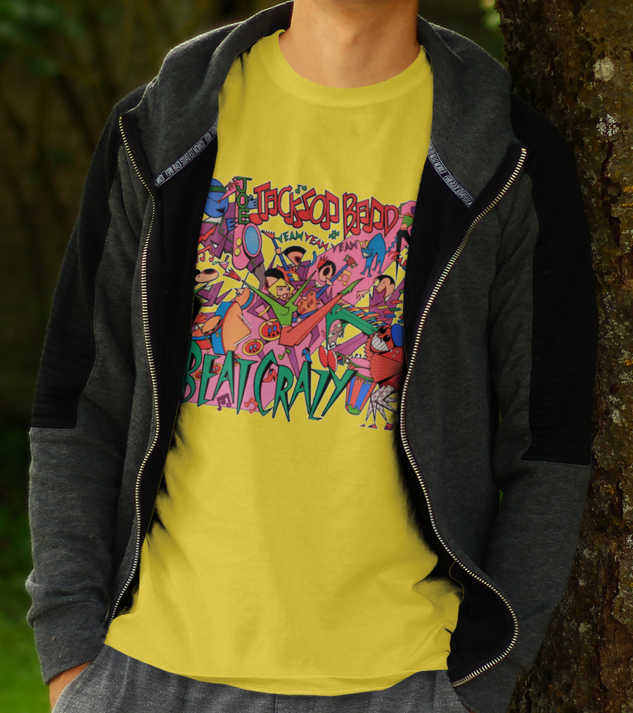 Joe Jackson Band Beat Crazy Colorful Music T-Shirt
