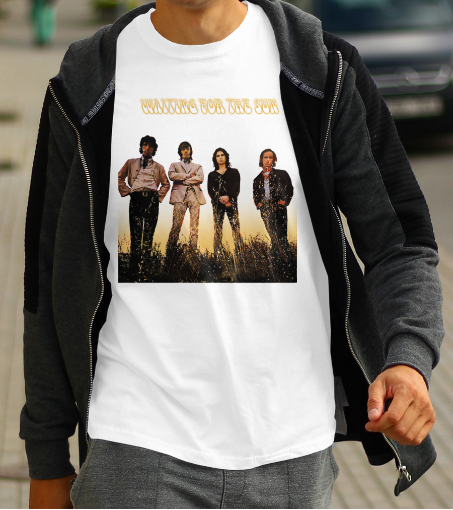 Waiting For The Sun The Doors Band Members T-Shirt