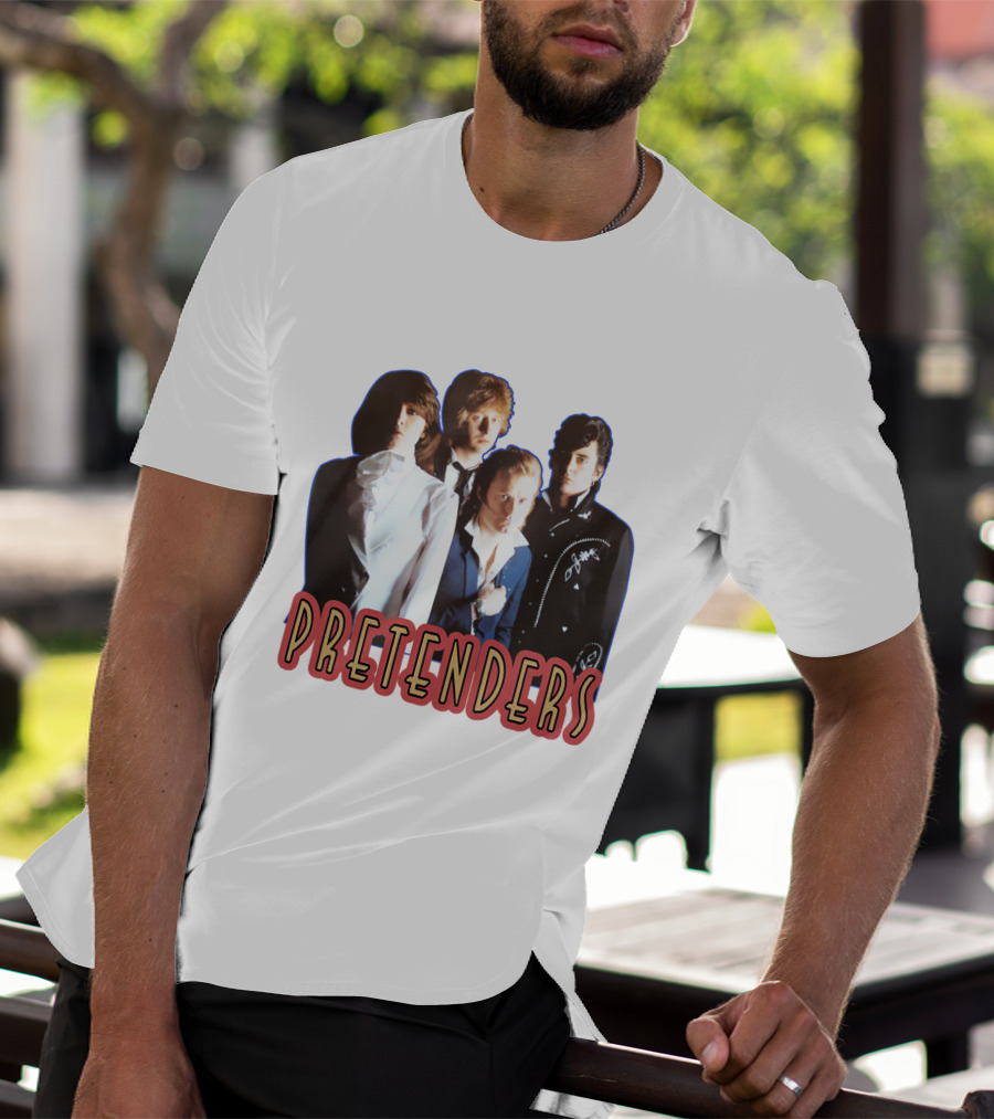 Pretenders Band Group Photo T-Shirt
