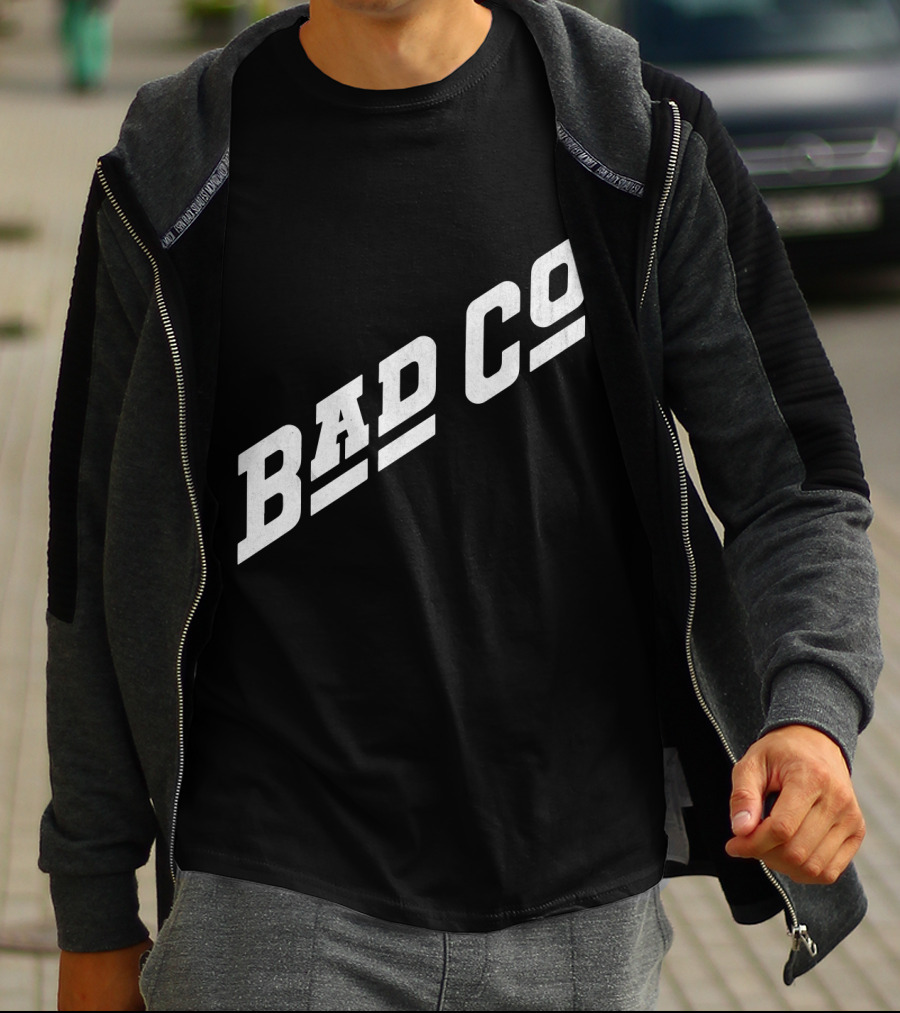 Bad Company Band Logo Classic Text T-Shirt