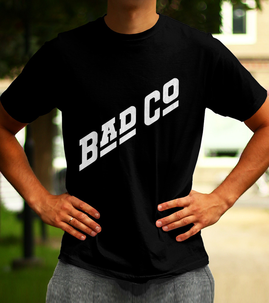 Bad Company Band Logo Classic Text T-Shirt