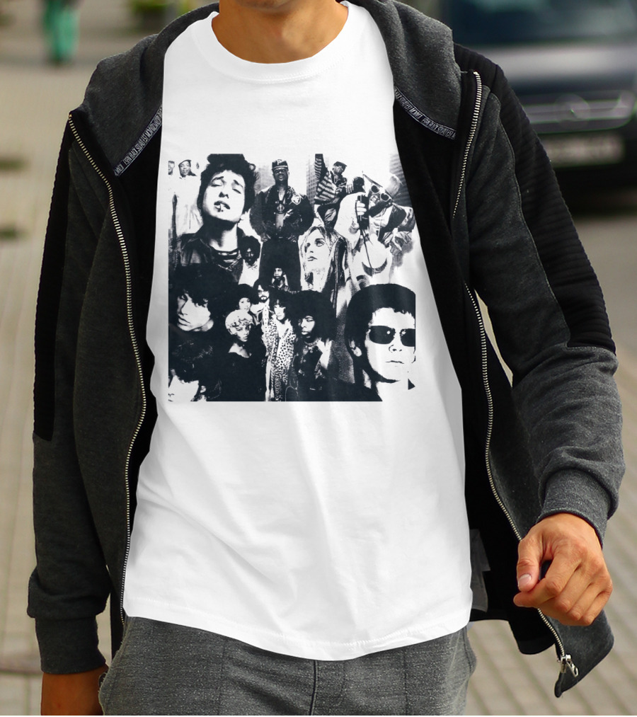 Duran Duran Thank You Album Collage Recognizable Music Figures T-Shirt