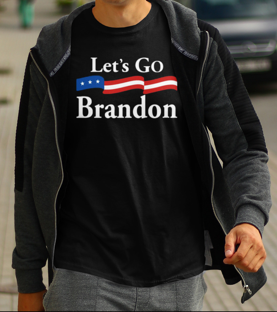 Let's Go Brandon American Flag T-Shirt
