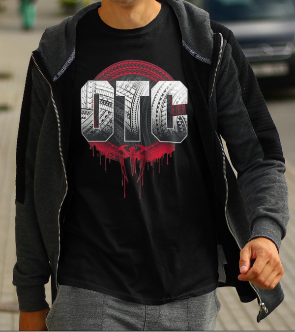 Roman Reigns OTC Tribal Tire T-Shirt