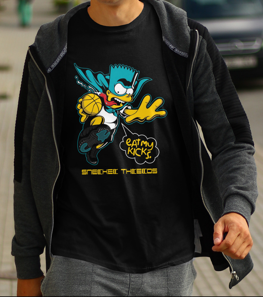 Jordan 11 Gamma Blue Eat My Kicks T-Shirt