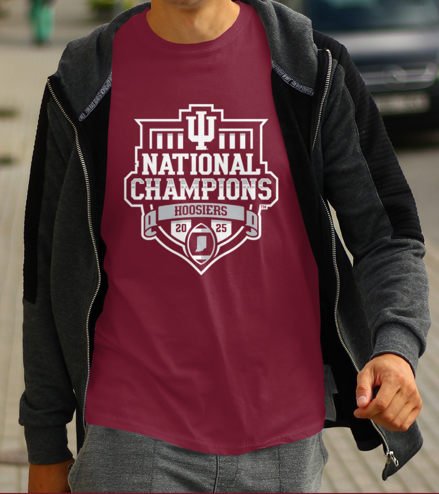 IU National Champions Indiana Hoosiers Football T-Shirt