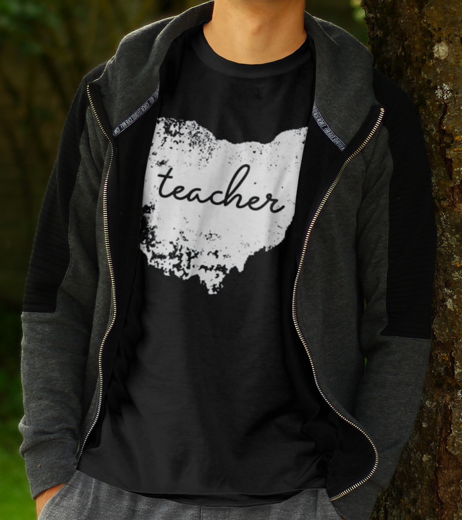 Ohio Teacher Heartfelt Connection To Home State T-Shirt