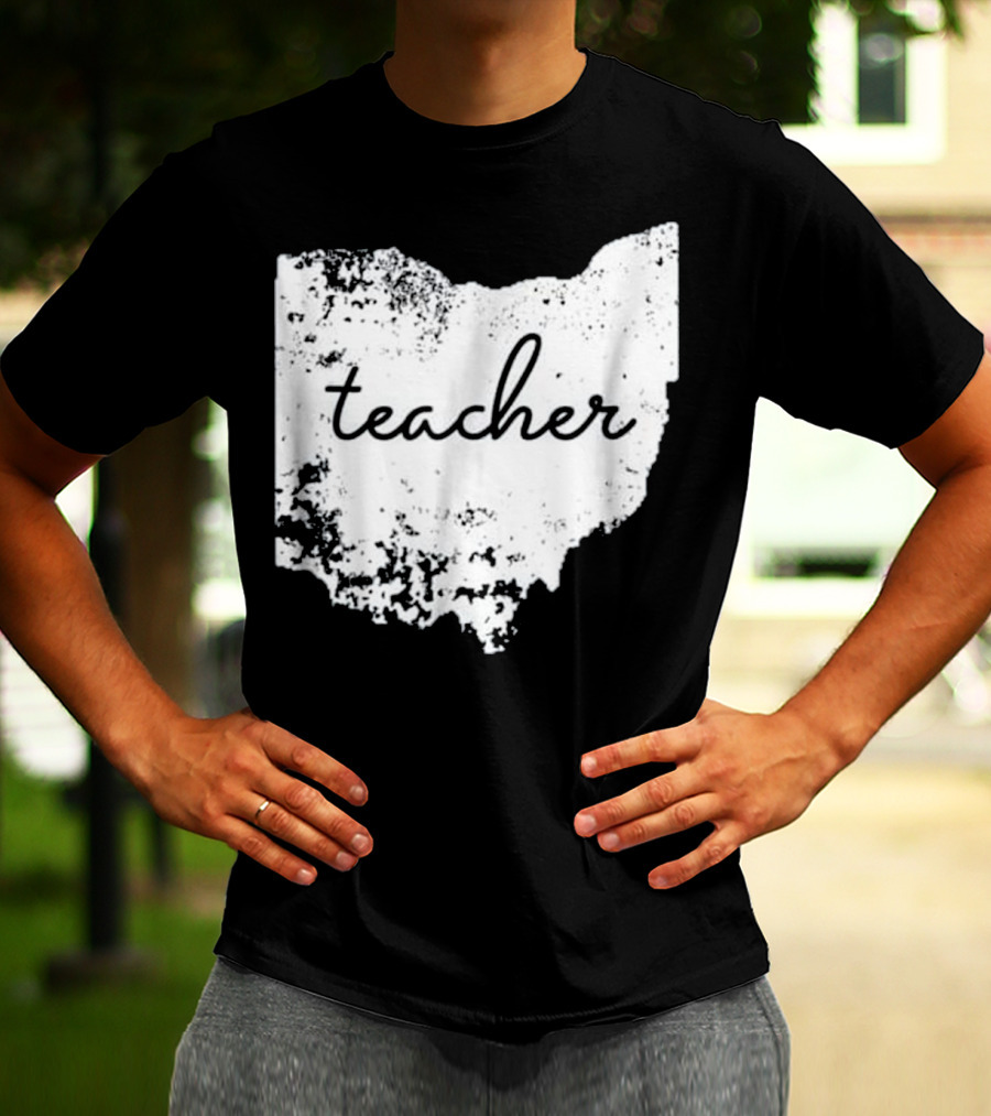 Ohio Teacher Heartfelt Connection To Home State T-Shirt