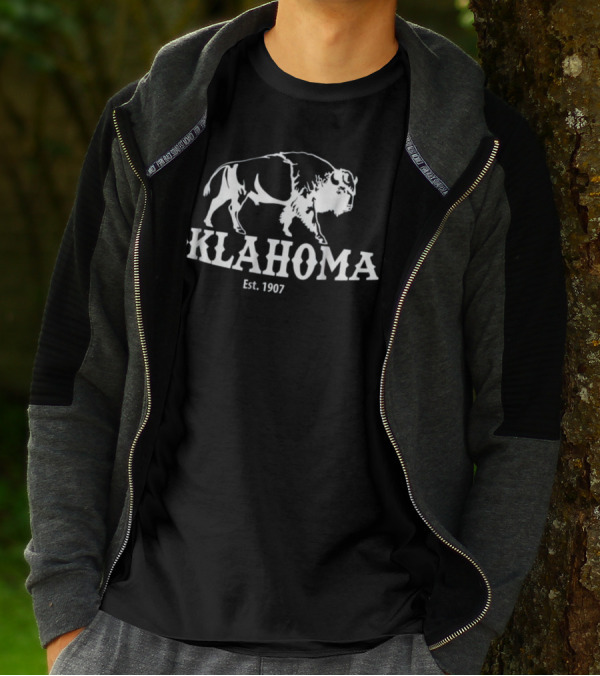 Oklahoma Buffalo Bison Est. 1907 T-Shirt