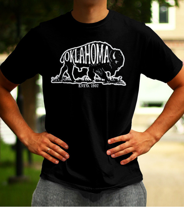 Oklahoma Bison Estd. 1907 State Pride Classic T-Shirt