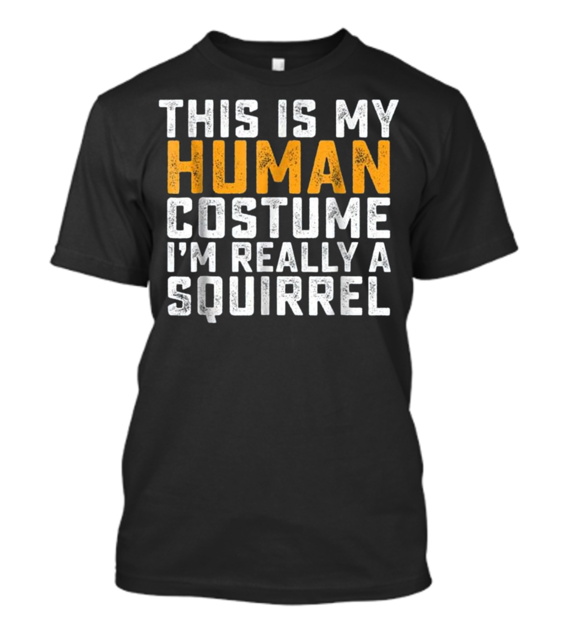 This Is My Human Costume I'm Really A Squirrel T-Shirt
