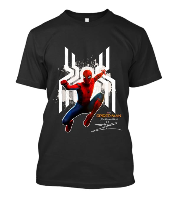 SPIDER MAN FAR FROM HOME TOM HOLLAND T-Shirt