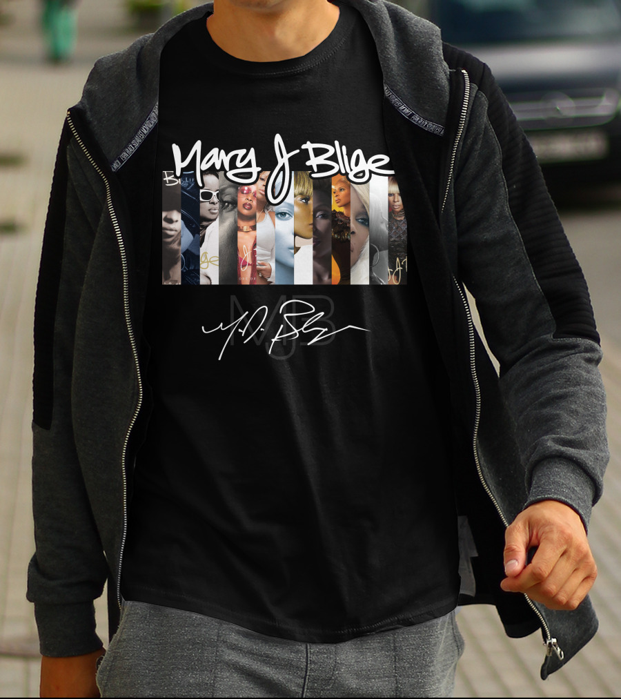 Mary J Blige Signature Collage T-Shirt