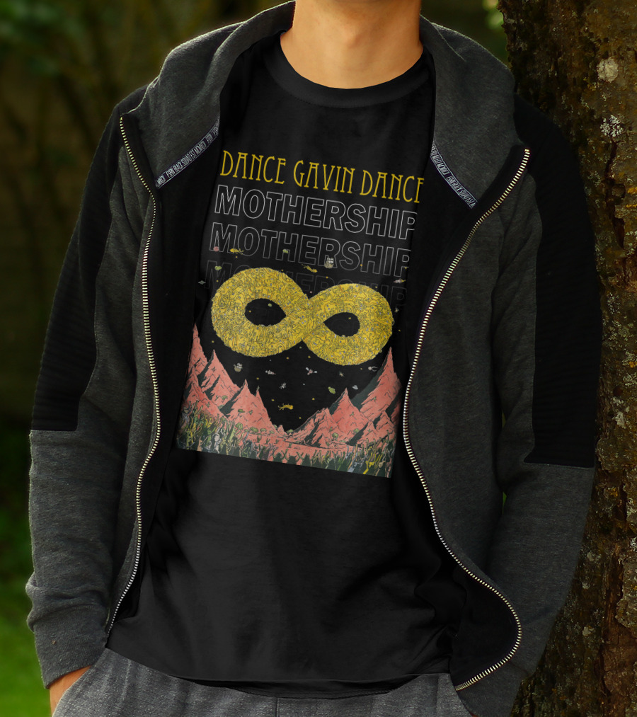 Dance Gavin Dance Mothership Infinity Artwork T-Shirt