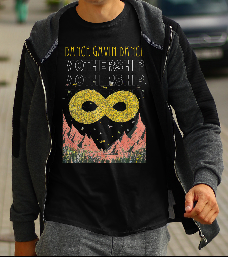 Dance Gavin Dance Mothership Infinity Artwork T-Shirt