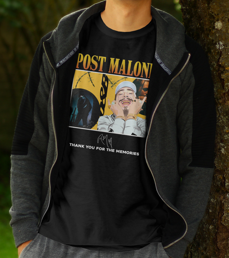 Post Malone Thank You For The Memories T-Shirt