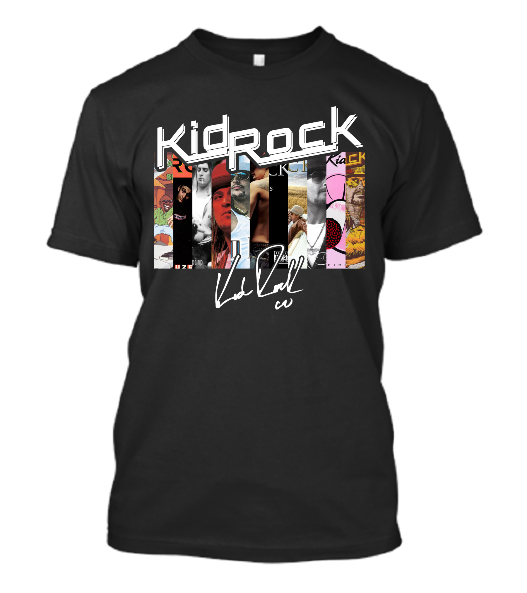 Kid Rock Album Covers Signature Collection T-Shirt