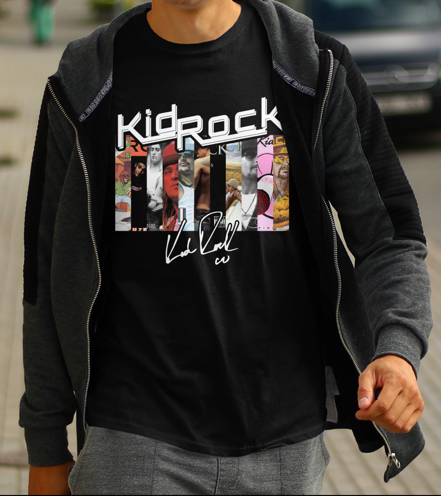 Kid Rock Album Covers Signature Collection T-Shirt