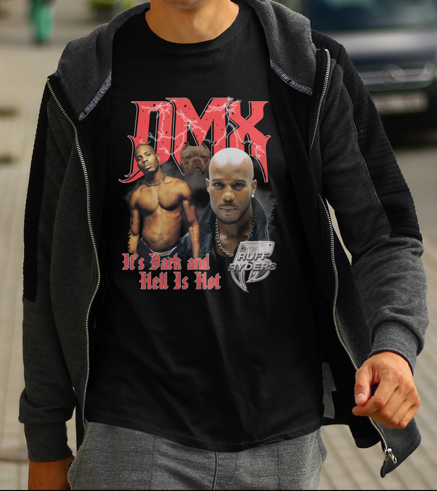 Dmx It's Dark And Hell Is Hot Ruff Ryders T-Shirt