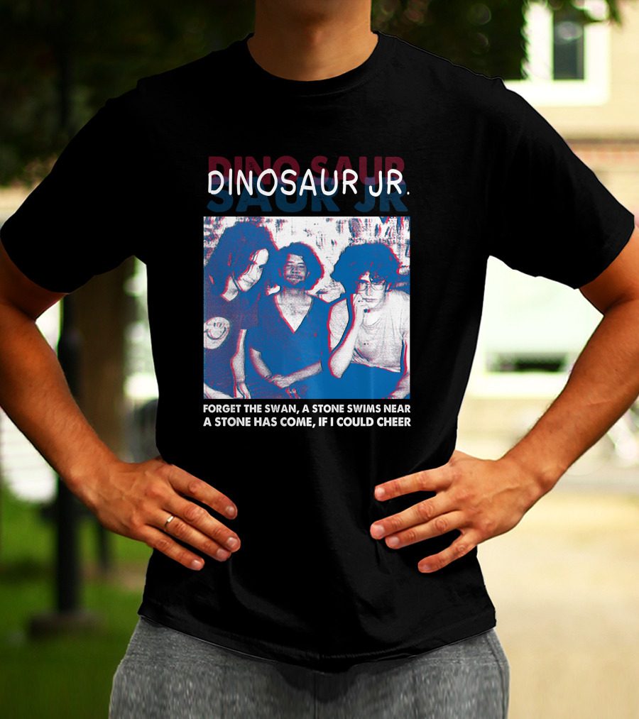 Dinosaur Jr. Forget The Swan A Stone Swims Near A Stone Has Come If I Could Cheer T-Shirt