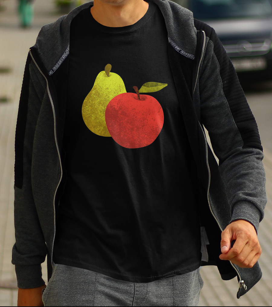 Apple And Pear Fruit Duo 1308025 T-Shirt