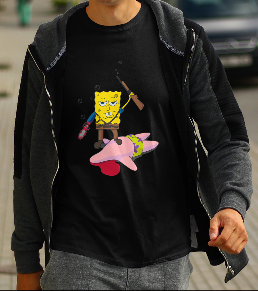 Ash Bob Starfish Hunter Chainsaw Showdown 5409 T-Shirt
