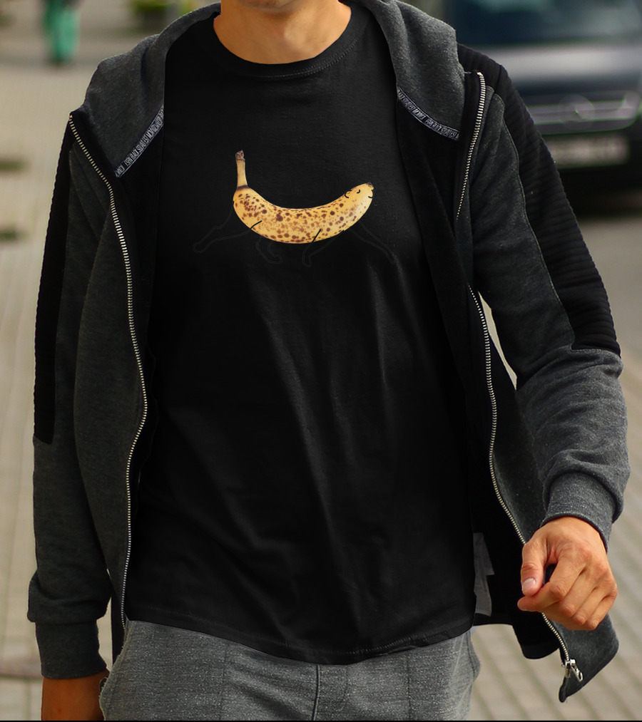 Banana Leopard 1495877 Spotted Banana Walking T-Shirt
