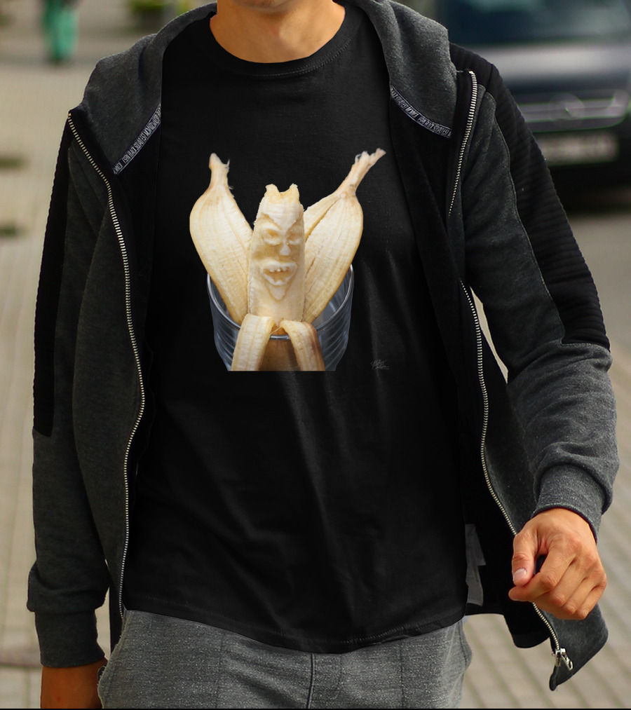 Banana Monster Carving Art 1364472 T-Shirt