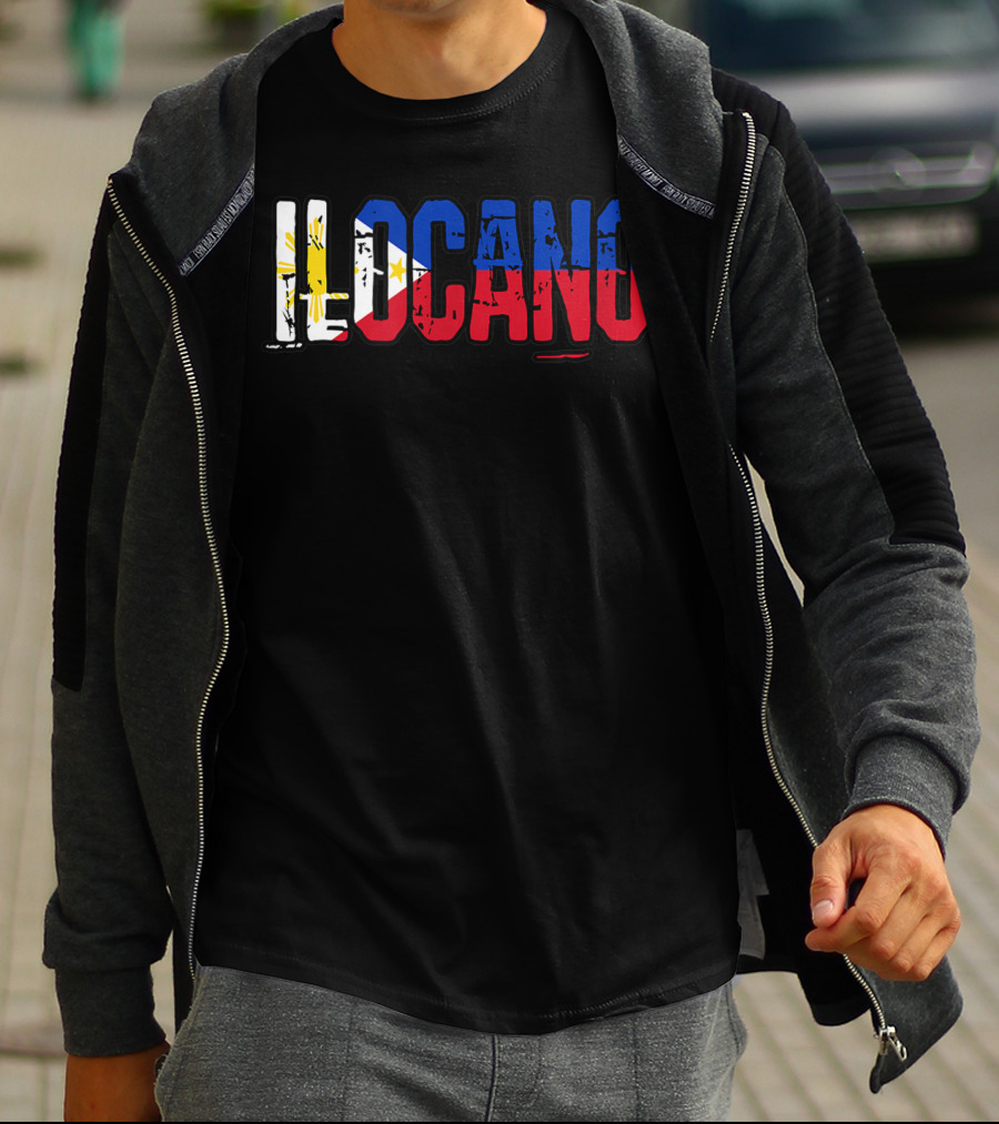 Ilocano Philippines Filipino Filipina Pinoy Flag Colors T-Shirt