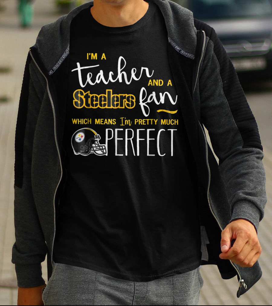 I'm A Teacher And A Steelers Fan Which Means I'm Pretty Much Perfect T-Shirt