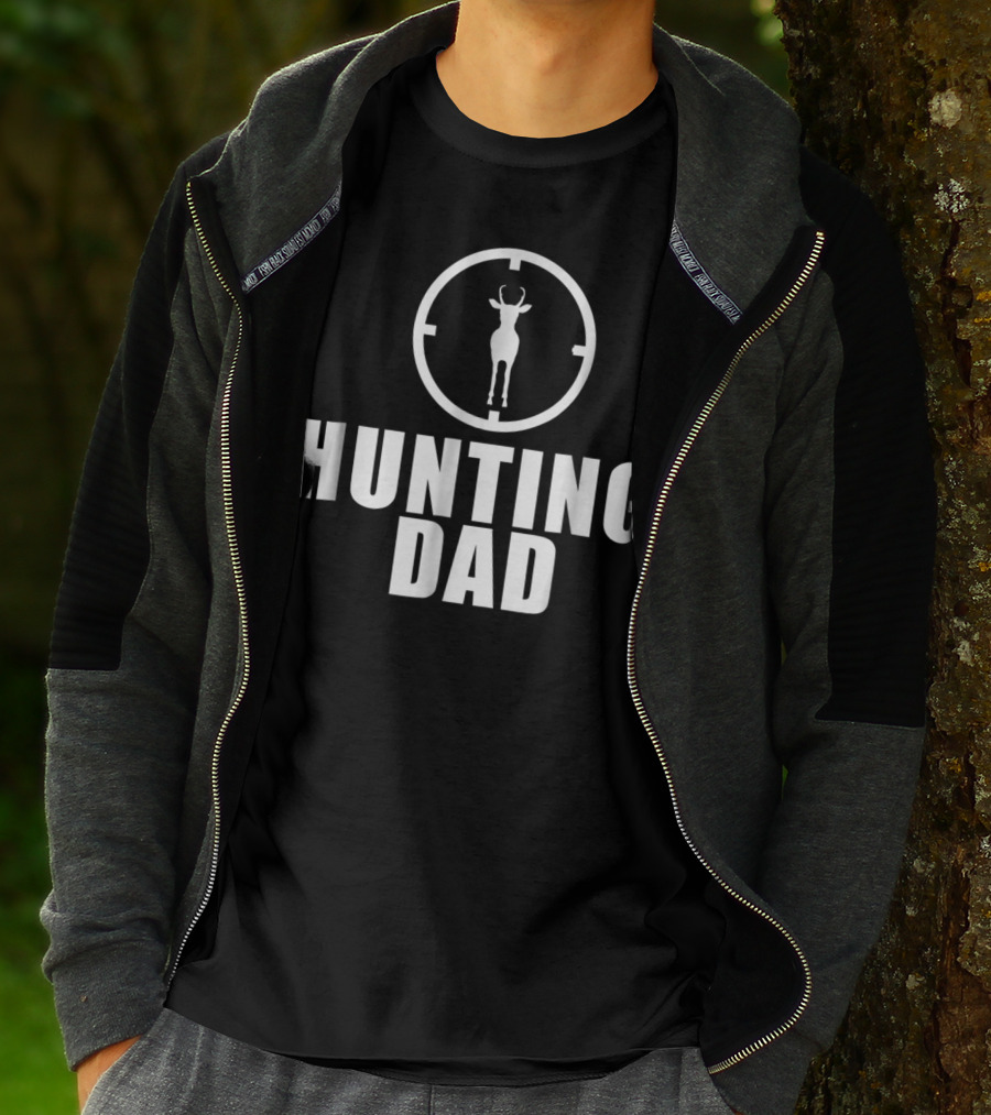 Hunting Dad Mens Birthday T-Shirt