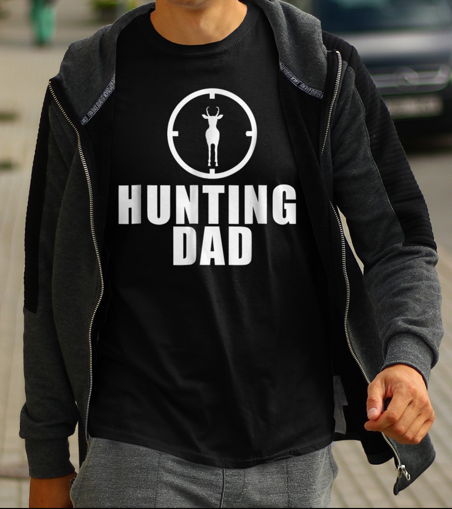 Hunting Dad Mens Birthday T-Shirt