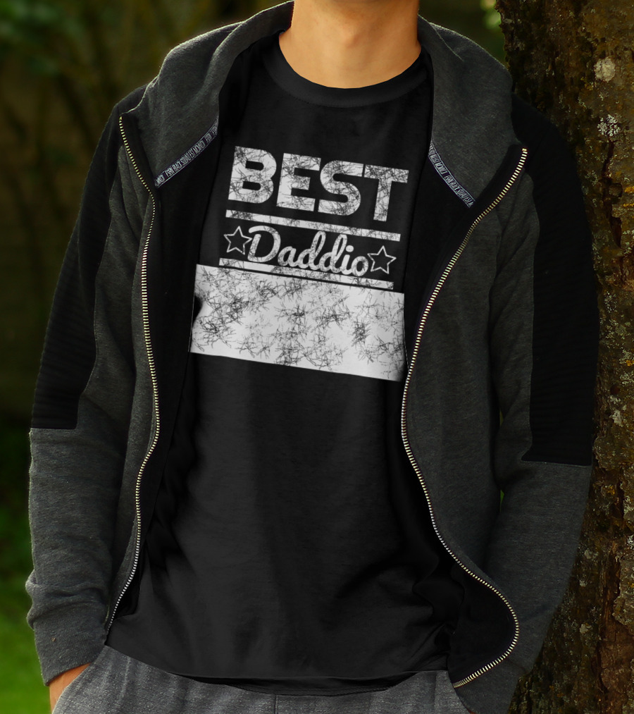 Best Daddio Ever Dad Pop Grandpa Fathers T-Shirt